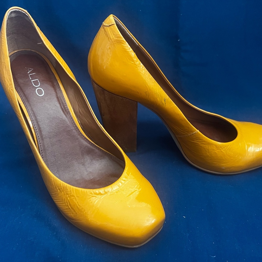 ALDO Women's Yellow Heels